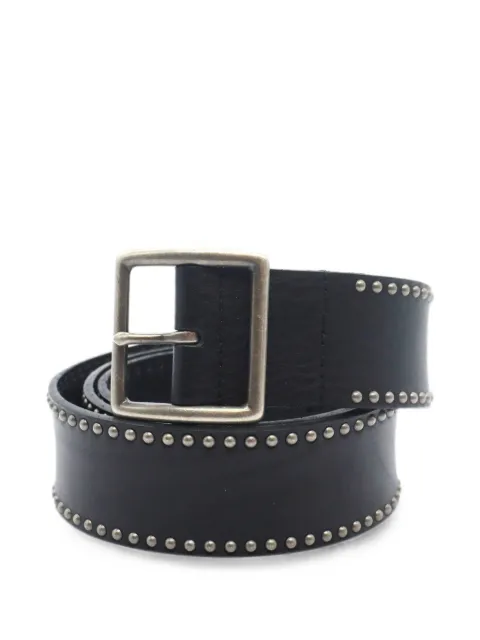 Htc Los Angeles stud-embellished leather belt