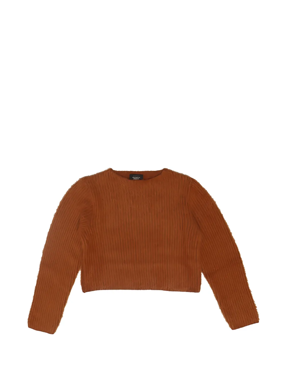 Htc Los Angeles ribbed-knit sweater - Marrone