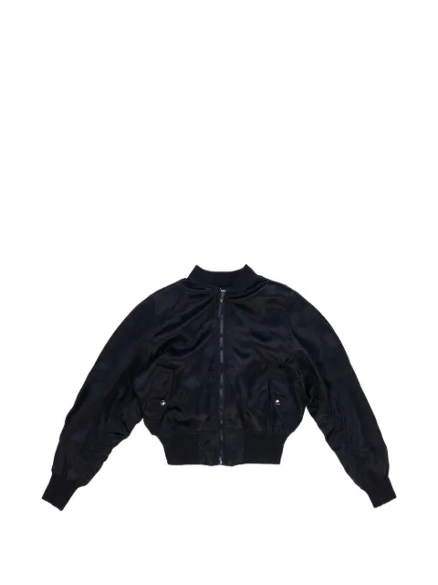 Htc Los Angeles Suspenders cropped bomber jacket