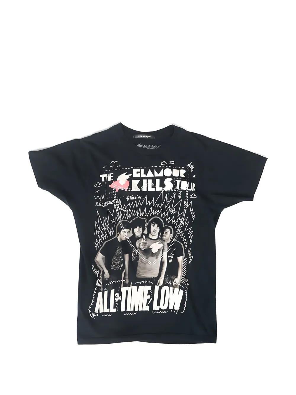 Htc Los Angeles All Time Low graphic-print T-shirt - Nero