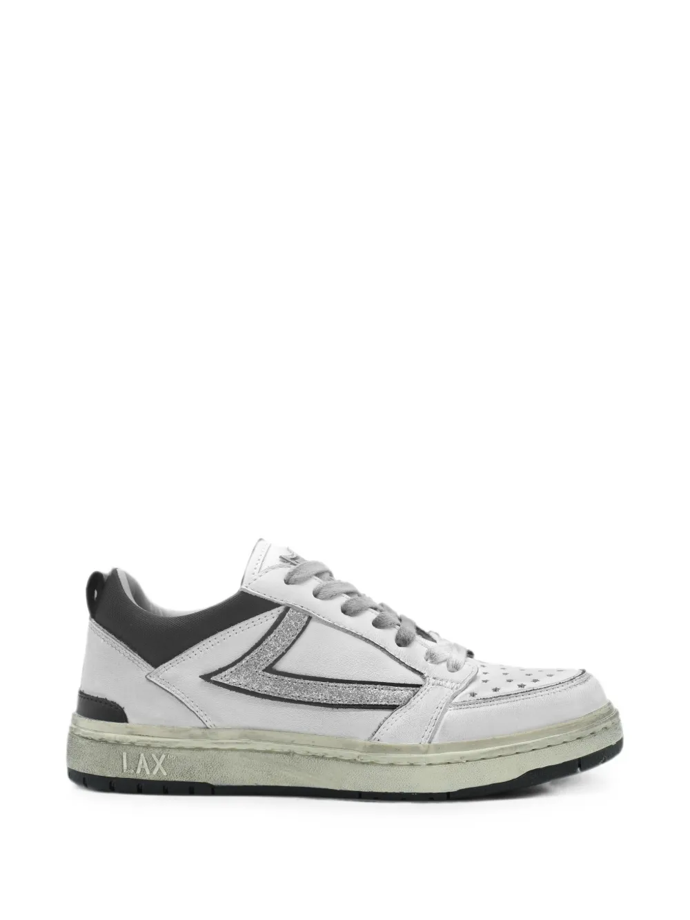 Htc Los Angeles Starlight glitter-detail sneakers - Bianco