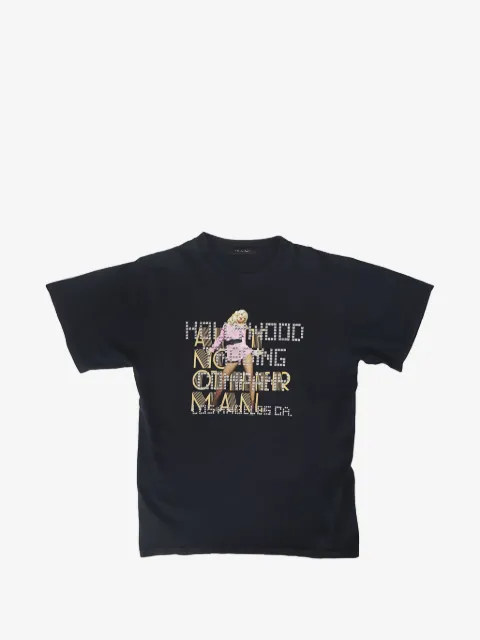 Htc Los Angeles Christina studded graphic-print T-shirt