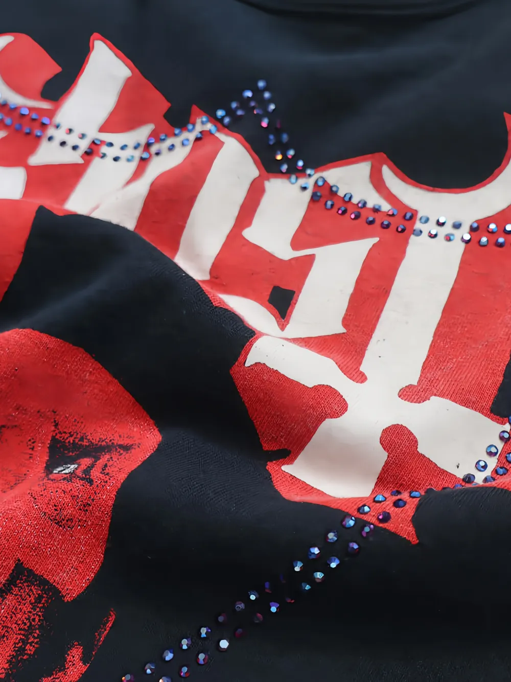 Htc Los Angeles Ghost T-shirt met grafische print Zwart