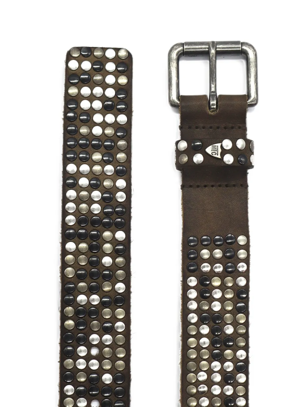 Htc Los Angeles 5.000 STUDS leren riem Bruin