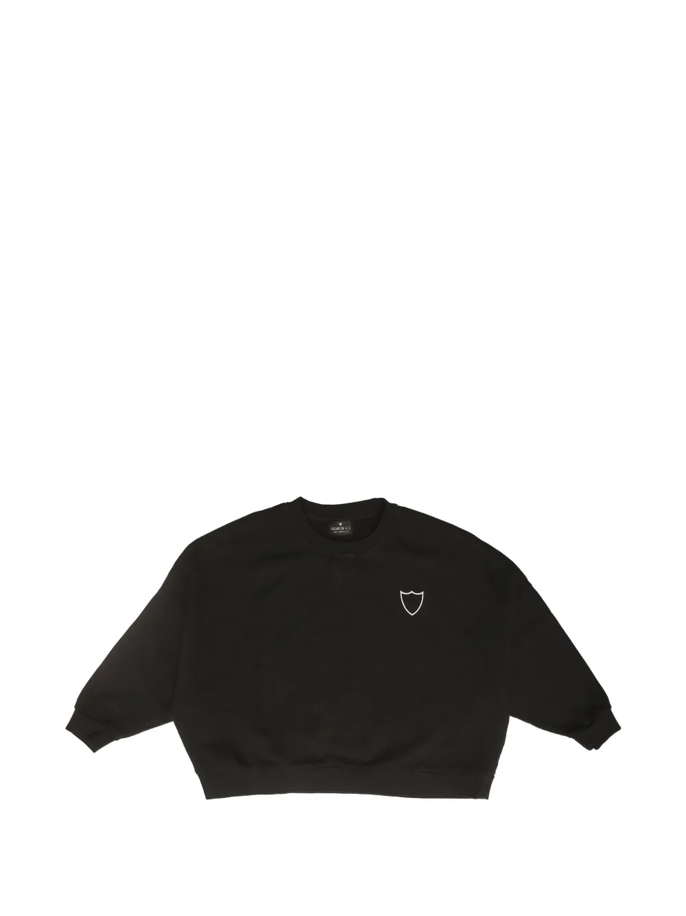 Htc Los Angeles batwing-sleeve logo-print sweater - Nero