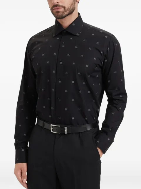 Karl Lagerfeld logo-monogram shirt