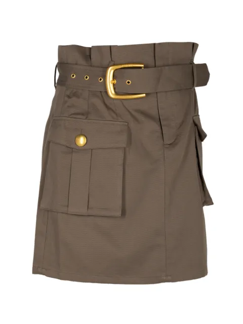 L'Agence Maelis belted mini skirt