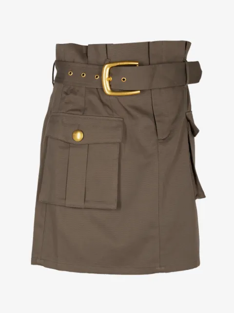 L'Agence Maelis belted mini skirt