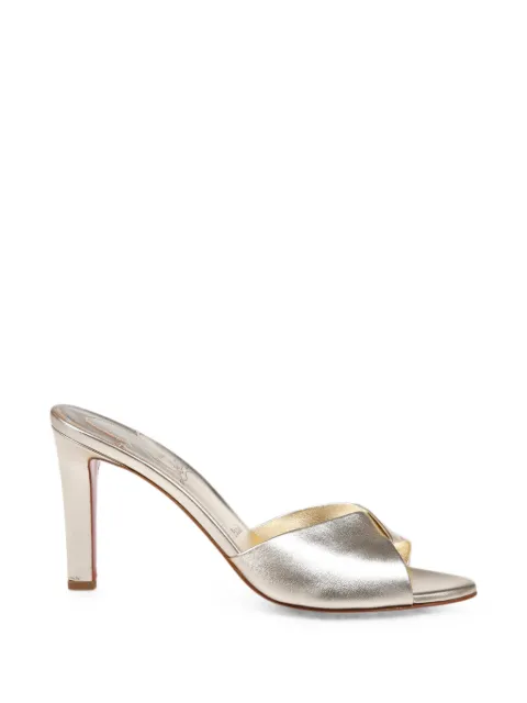 Christian Louboutin Fanny metallic leather sandals