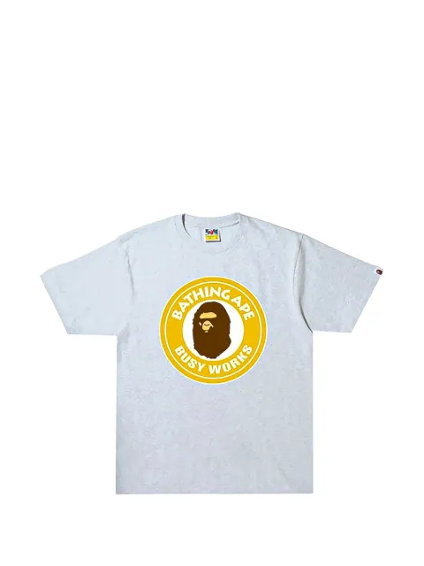 A BATHING APE® camiseta Busy Works con cuello redondo