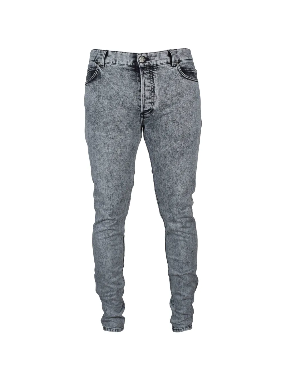 Balmain faded-effect jeans - Grigio