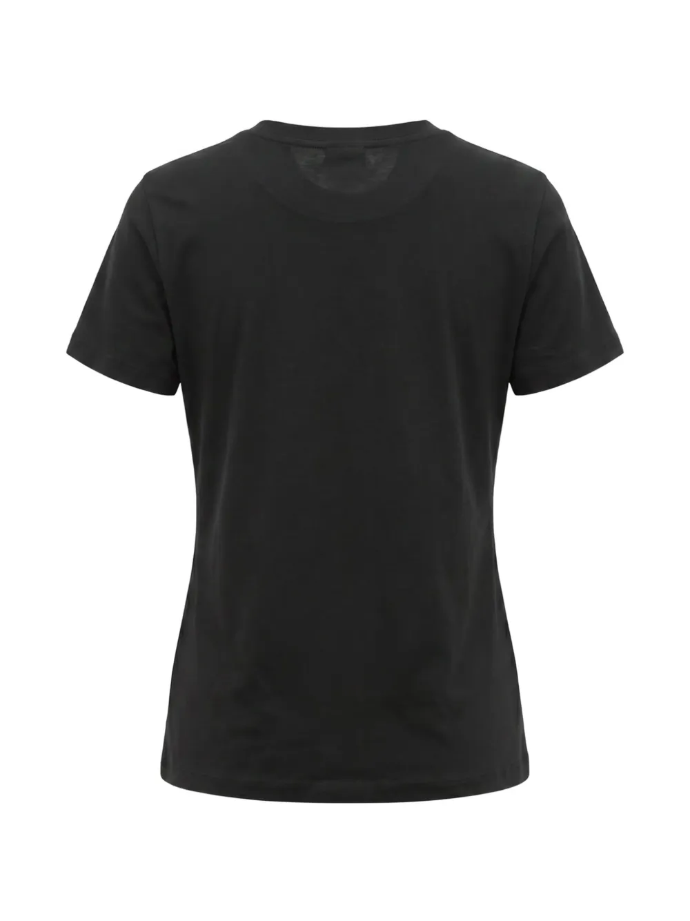 TWINSET T-shirt met korte mouwen en hart-applicatie Zwart