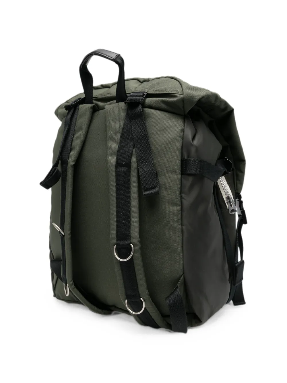 sacai Utility rugzak met ritszakken Groen