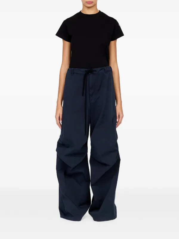 MM6 Maison Margiela ドローストリング パンツ | ブルー | FARFETCH JP