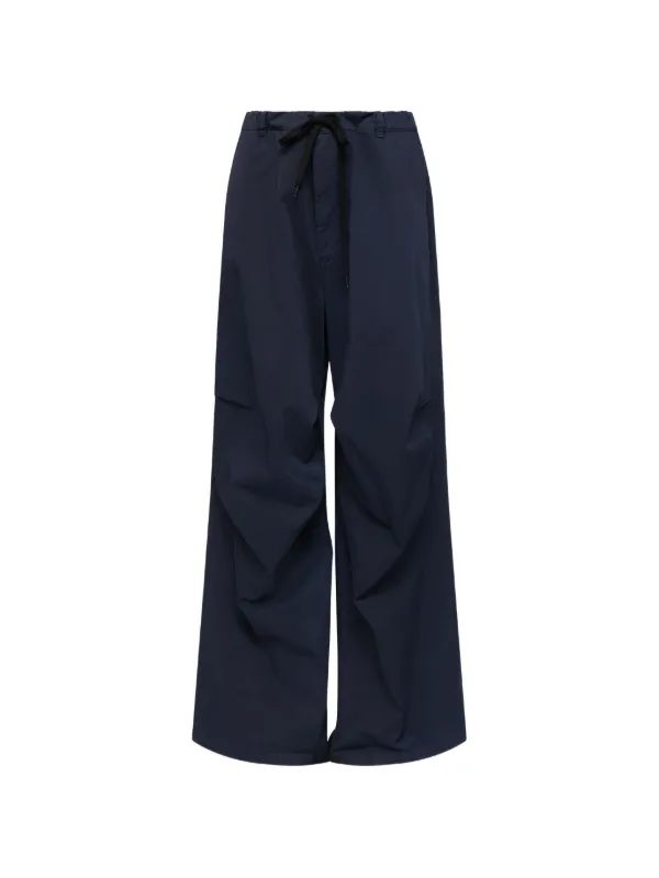 MM6 Maison Margiela ドローストリング パンツ | ブルー | FARFETCH JP