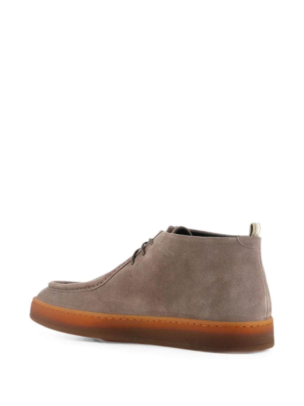 Officine Creative Ambrie 004 suede lace-up desert boots Beige