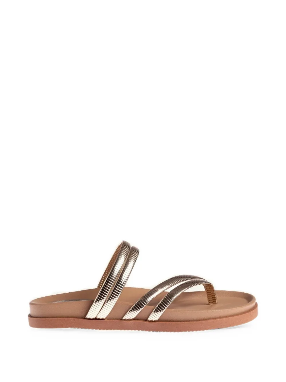 Marietta Chrousala Jota metallic-straps sandals Goud