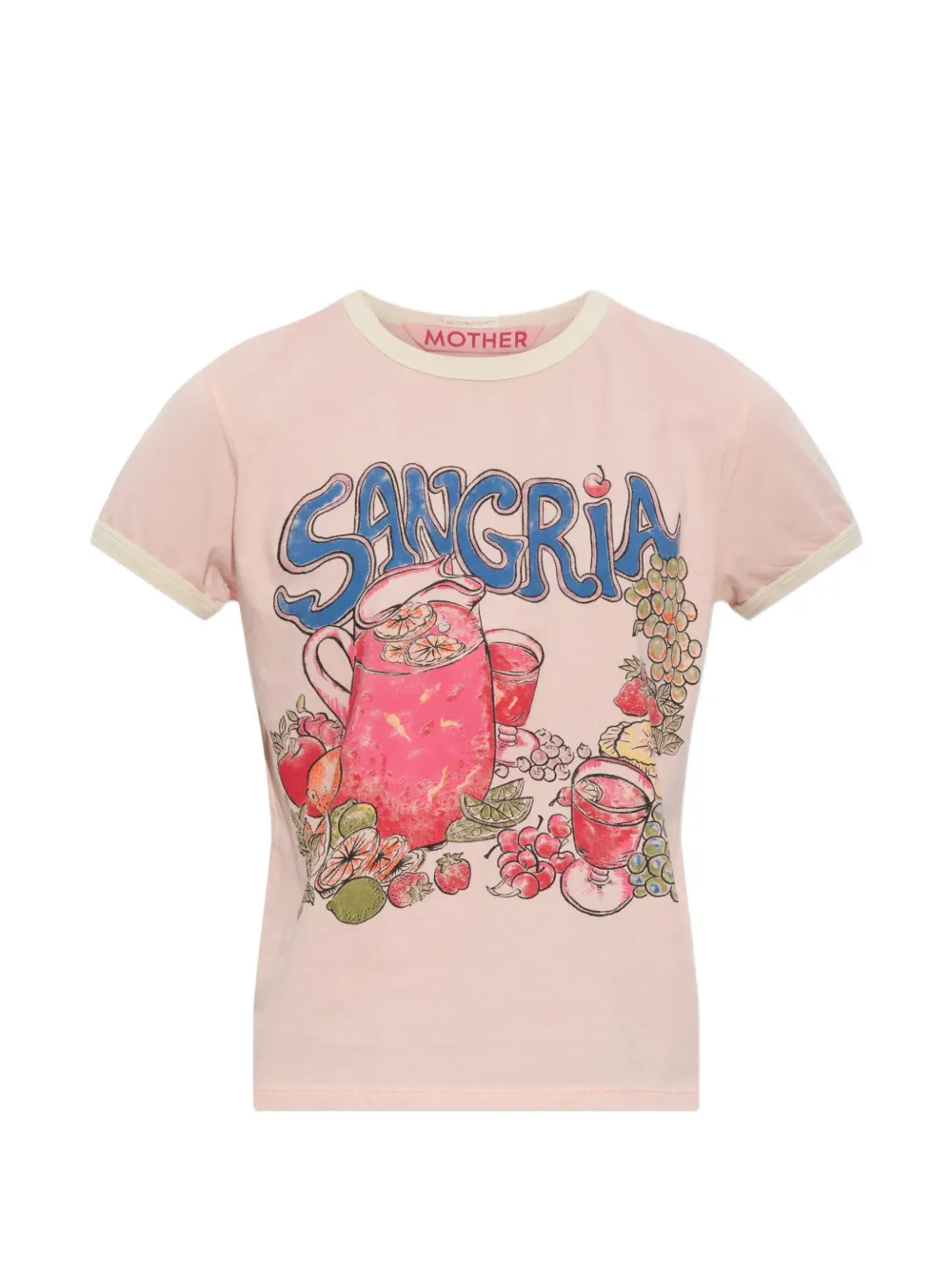 MOTHER Lil Goodie T-Shirt - Rosa