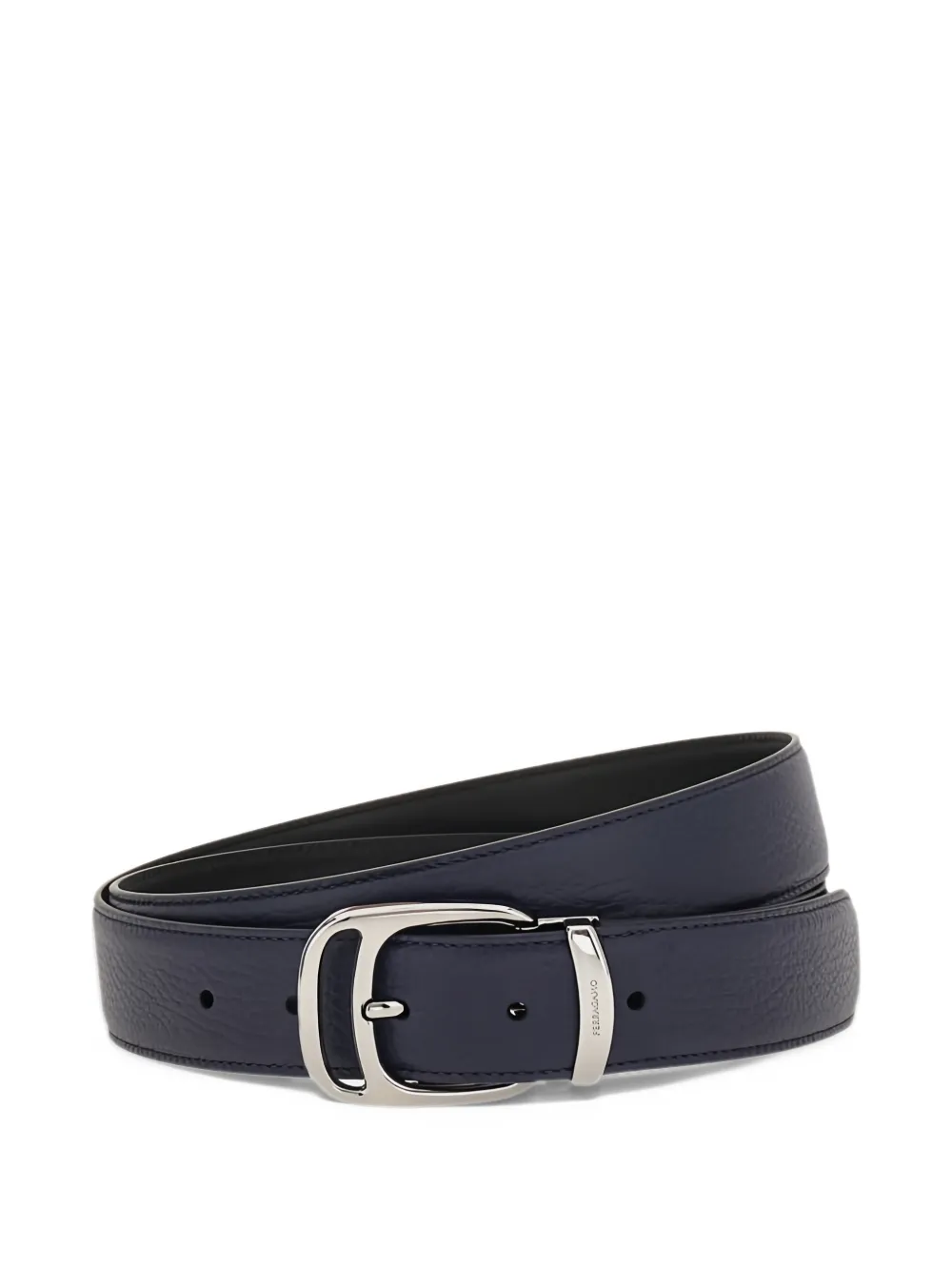 Ferragamo Omkeerbare riem Blauw