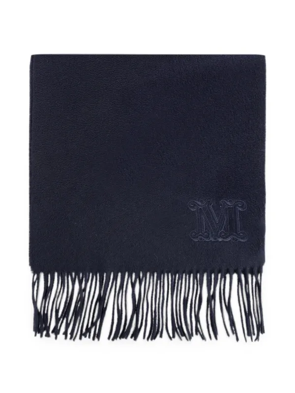Max Mara Dalia Cashmere Scarf in Blue