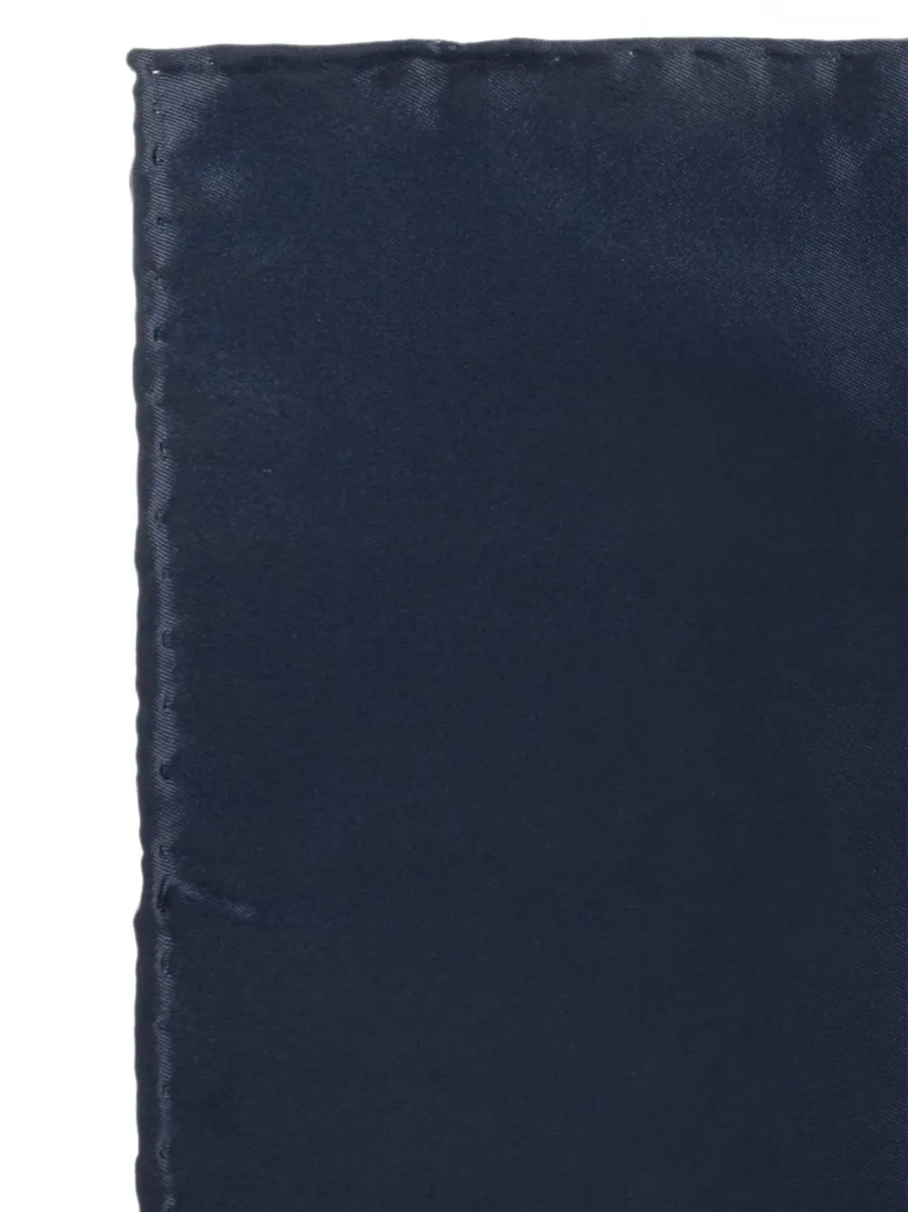 Ferragamo Zijden pochet met logo-reliëf Blauw