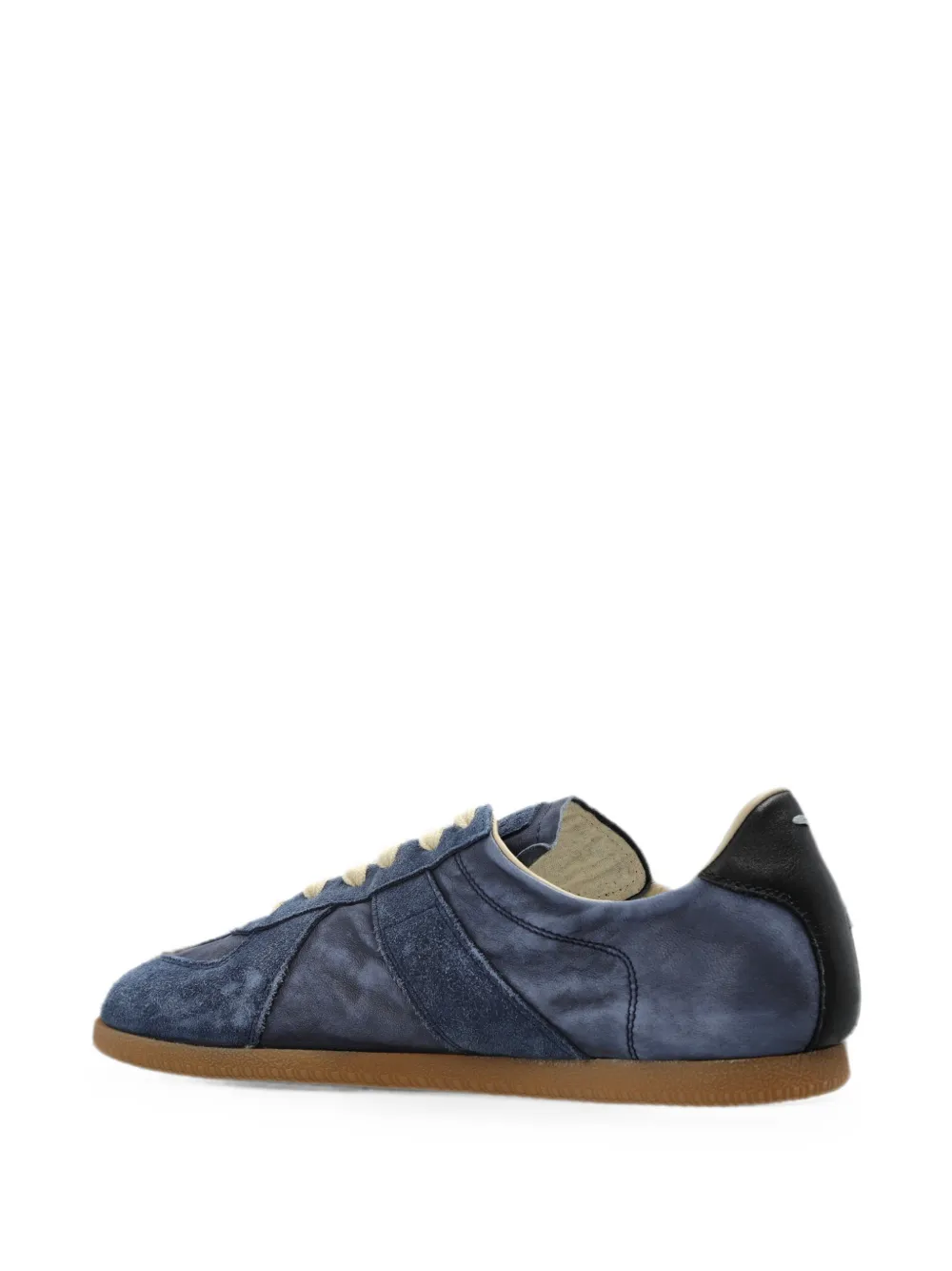 Maison Margiela Replica calf leather sneakers Blauw