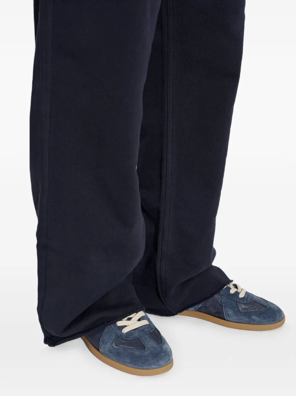Maison Margiela Replica calf leather sneakers Blauw