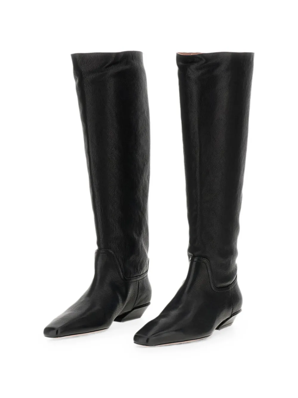 Paris Texas Bettina tapered pointed-toe boots Zwart