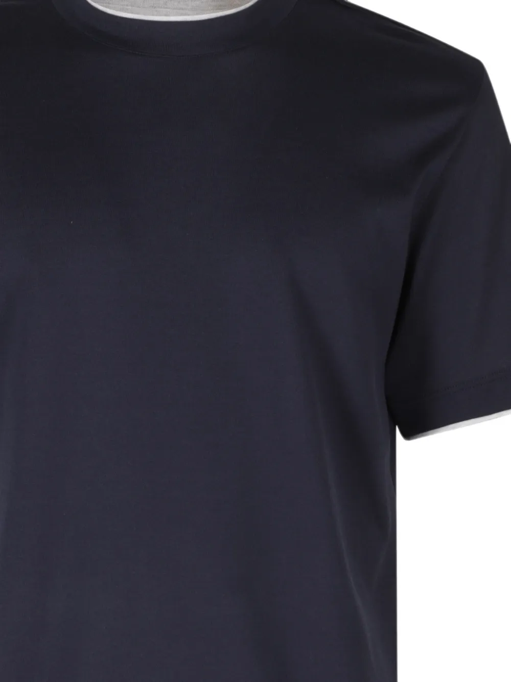 Eleventy T-shirt met ronde hals Blauw