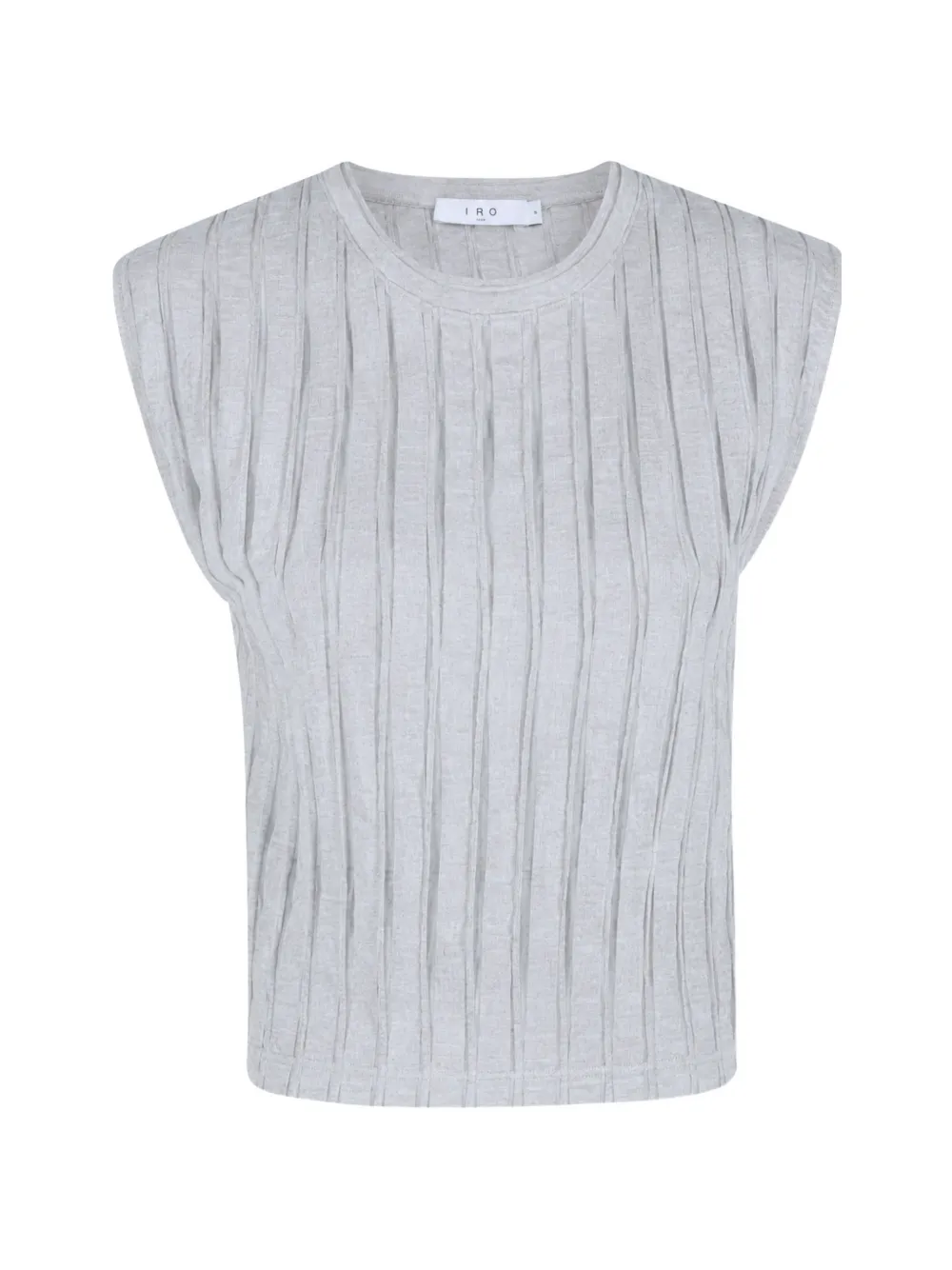 IRO Uzelie pleated top - Grigio