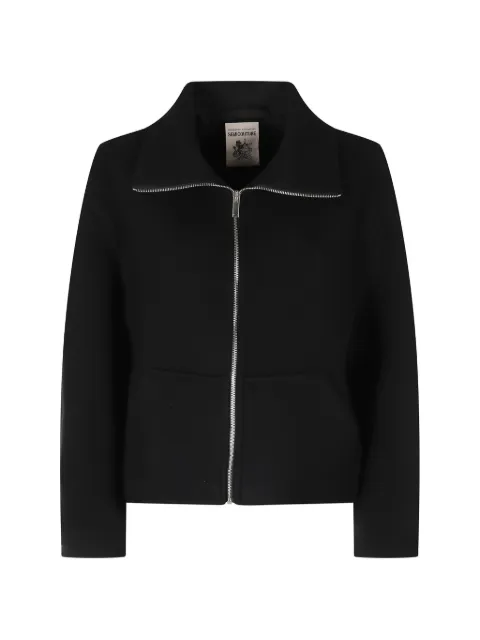 Semicouture Jeane zip-up button-detail jacket
