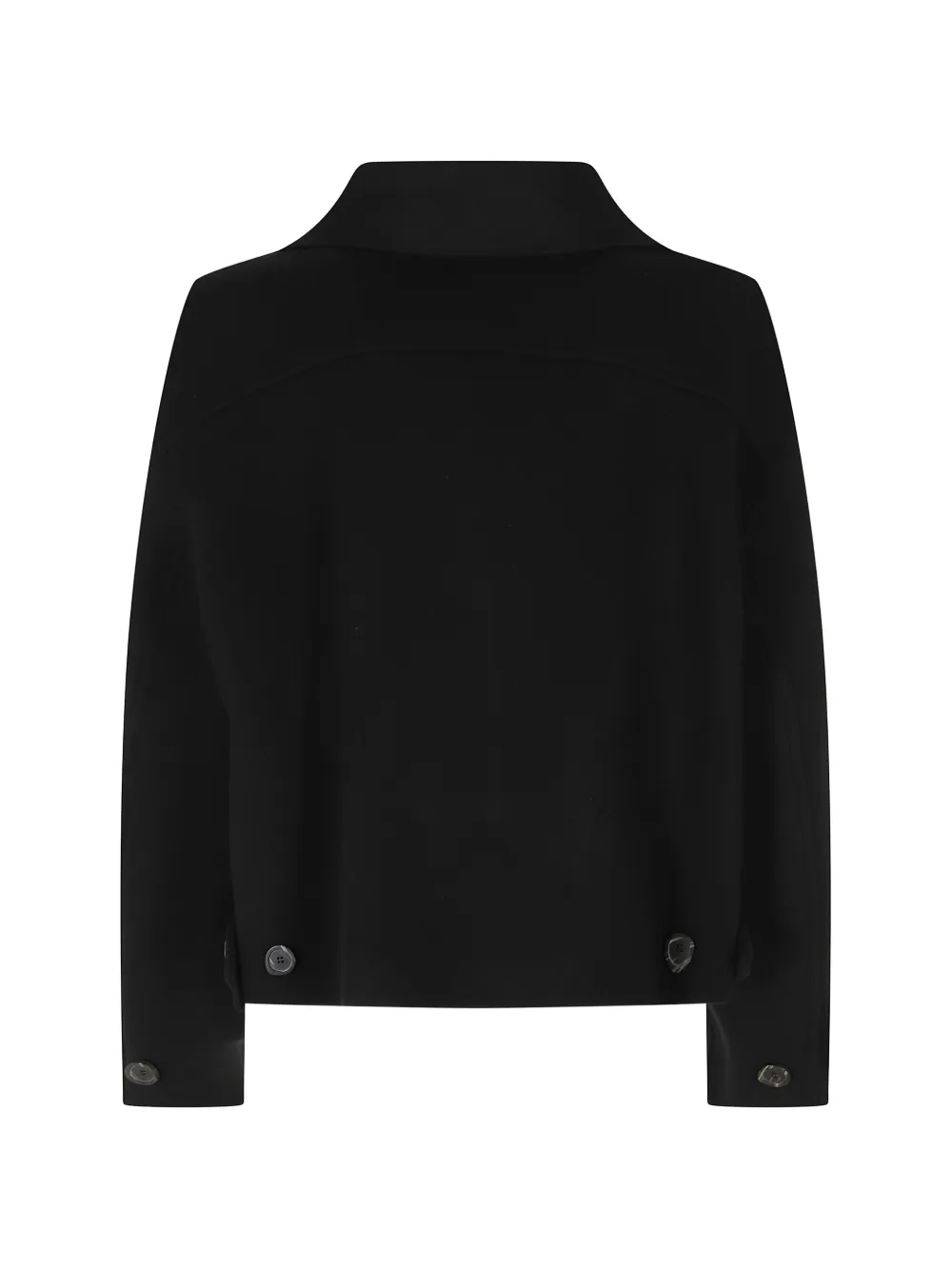 Semicouture Jeane jack met knoop-detail en rits Zwart