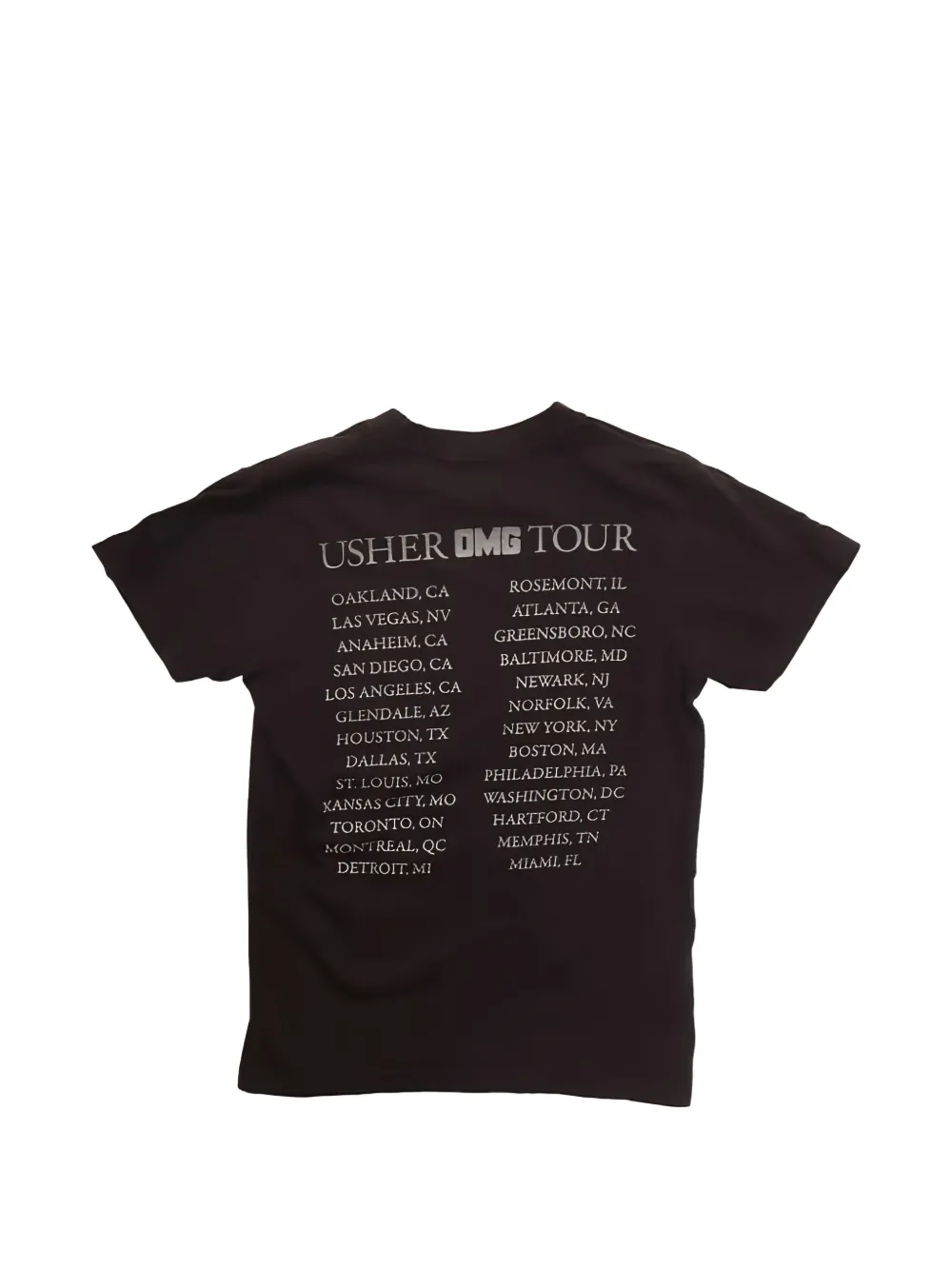 Htc Los Angeles T-shirt met grafische print Zwart