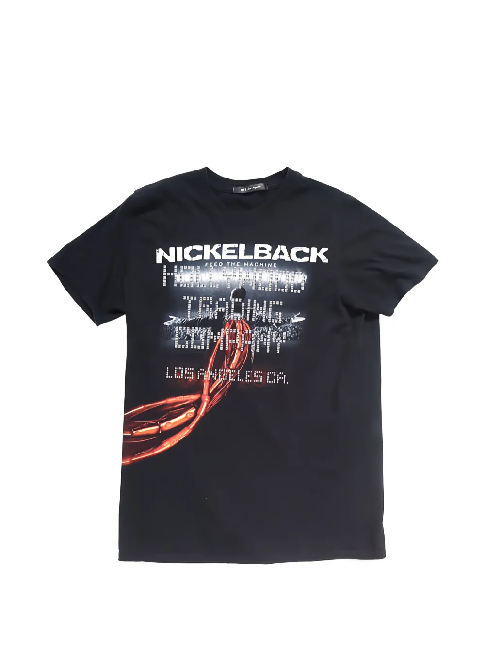 Htc Los Angeles Nickleback Lux studded graphic-print T-shirt - Nero