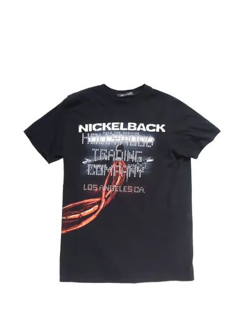 Htc Los Angeles Nickleback Lux studded graphic-print T-shirt