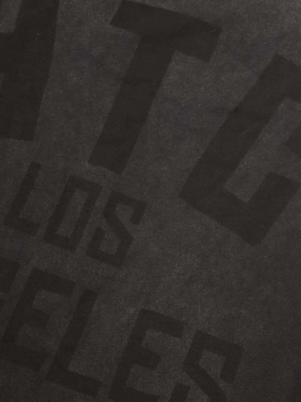 Htc Los Angeles American Supply katoenen T-shirt met logoprint Grijs