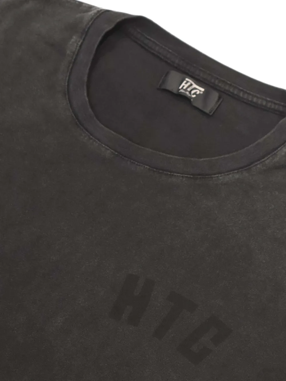 Htc Los Angeles American Supply katoenen T-shirt met logoprint Grijs