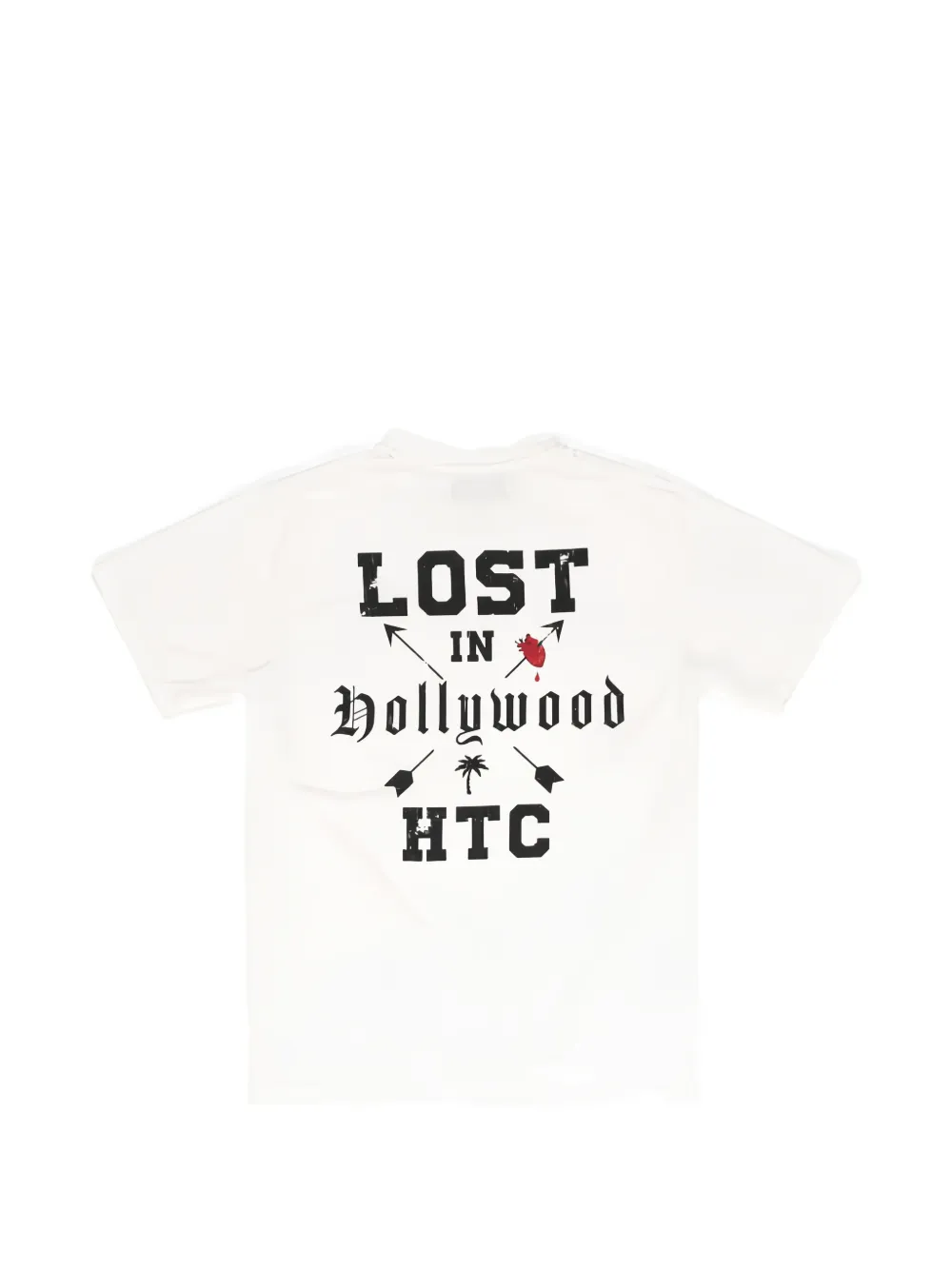 Htc Los Angeles T-shirt met print Wit