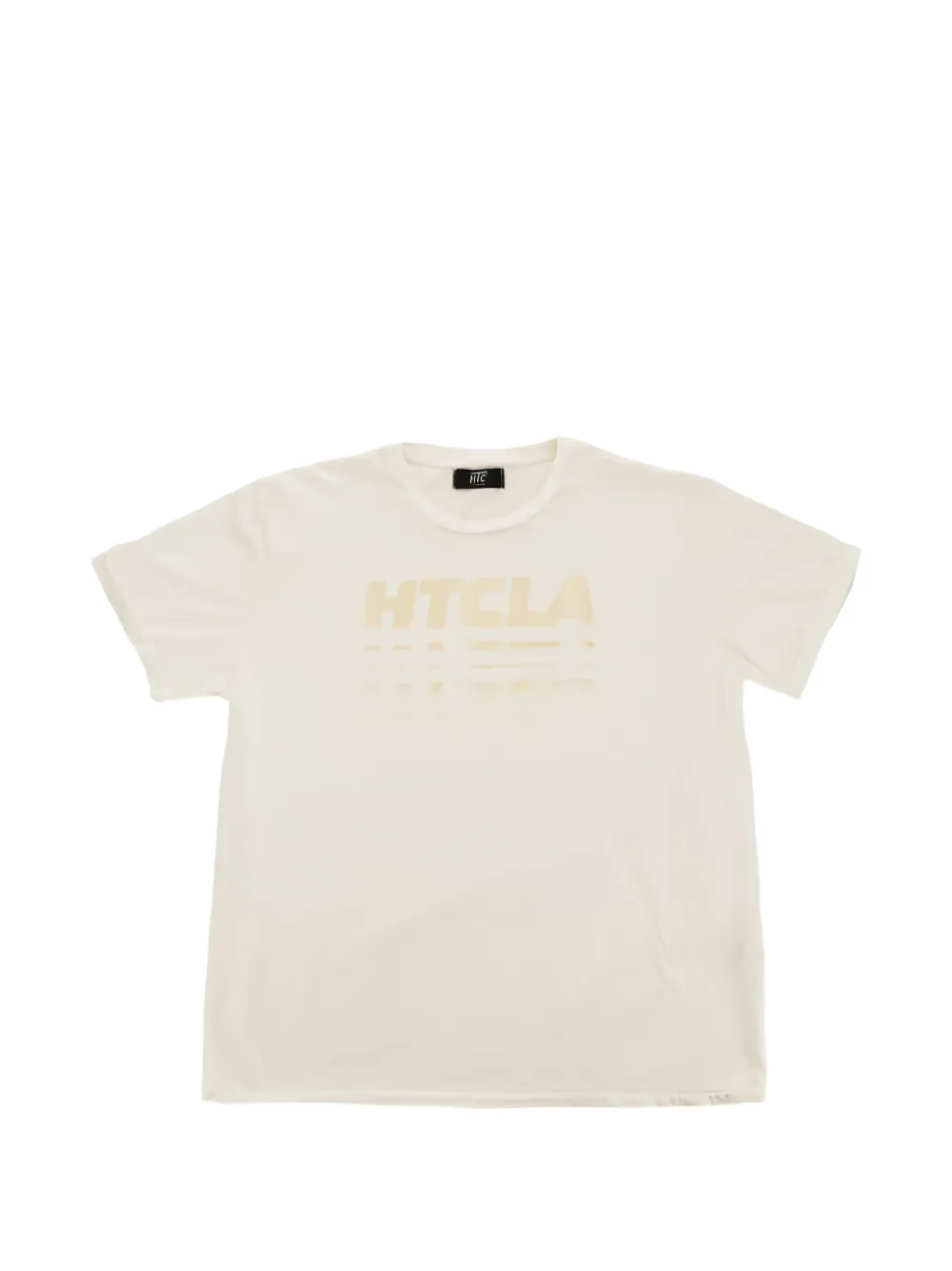 Htc Los Angeles HTC L.A logo-print T-shirt - Bianco