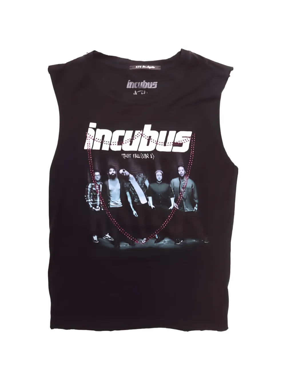 Htc Los Angeles studded graphic-print tank top - Nero