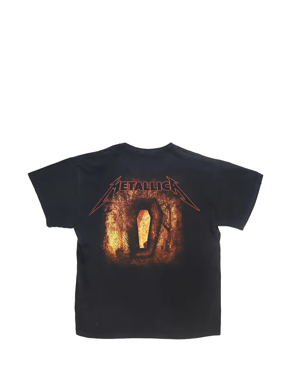 Htc Los Angeles T-shirt met metallica-print en zilveren studs Zwart
