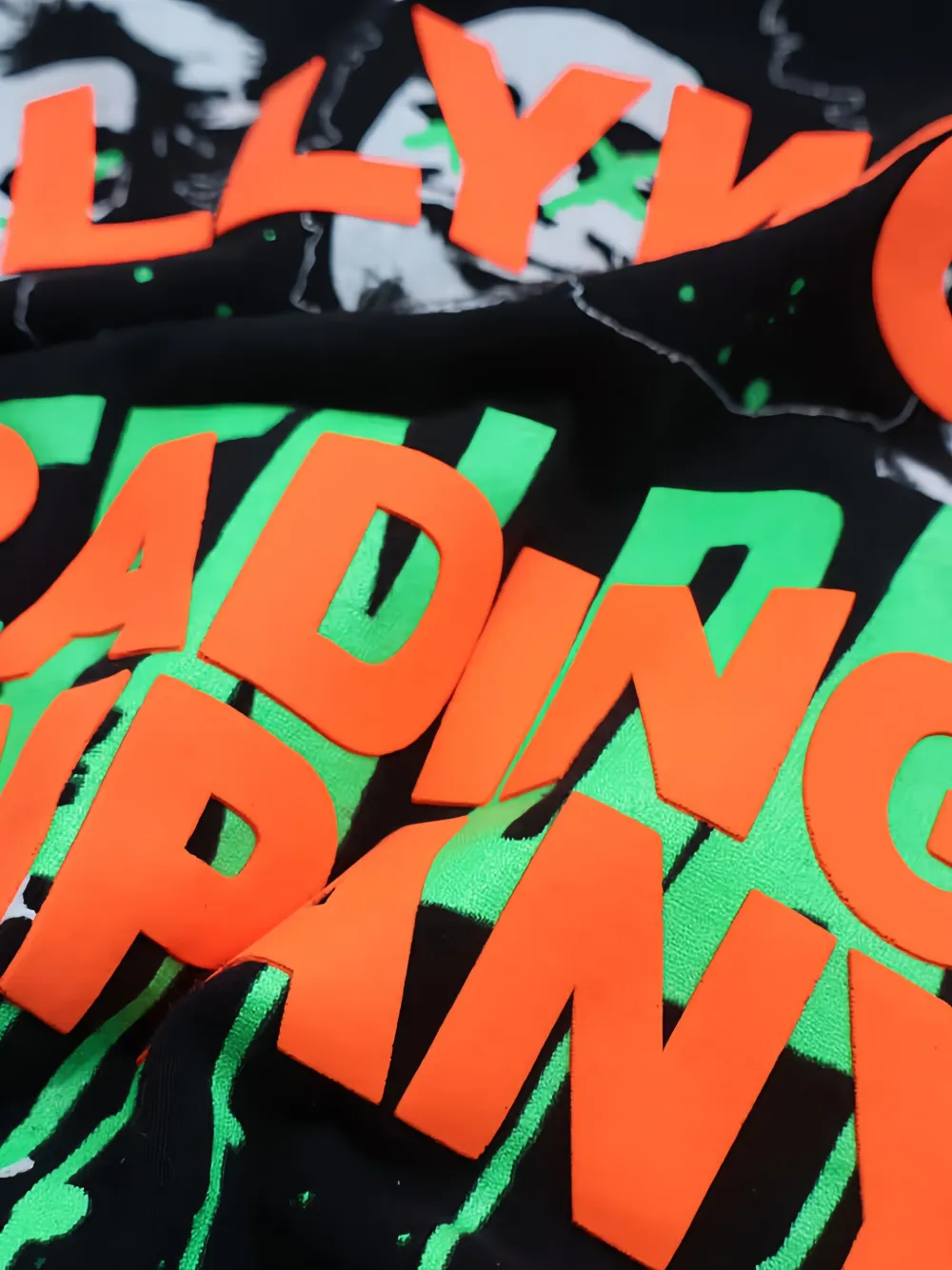 Htc Los Angeles Green Day T-shirt met logoprint Zwart