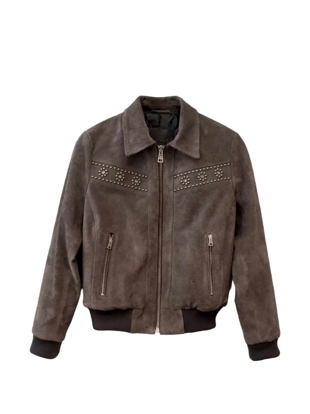 Htc Los Angeles Francisville suede jacket - Marrone