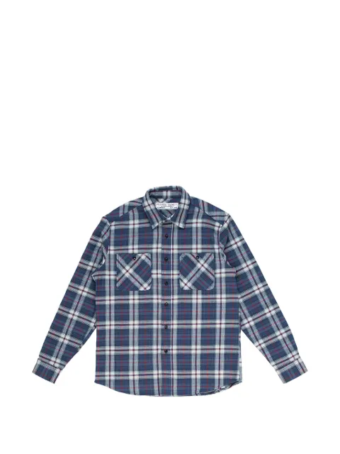 Htc Los Angeles check cotton-flannel shirt