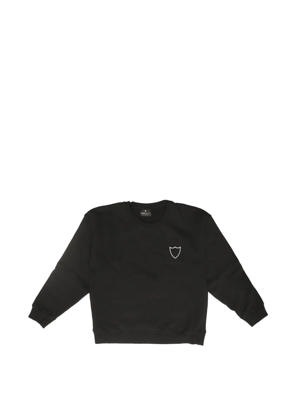 Htc Los Angeles logo-print crew-neck sweater - Nero