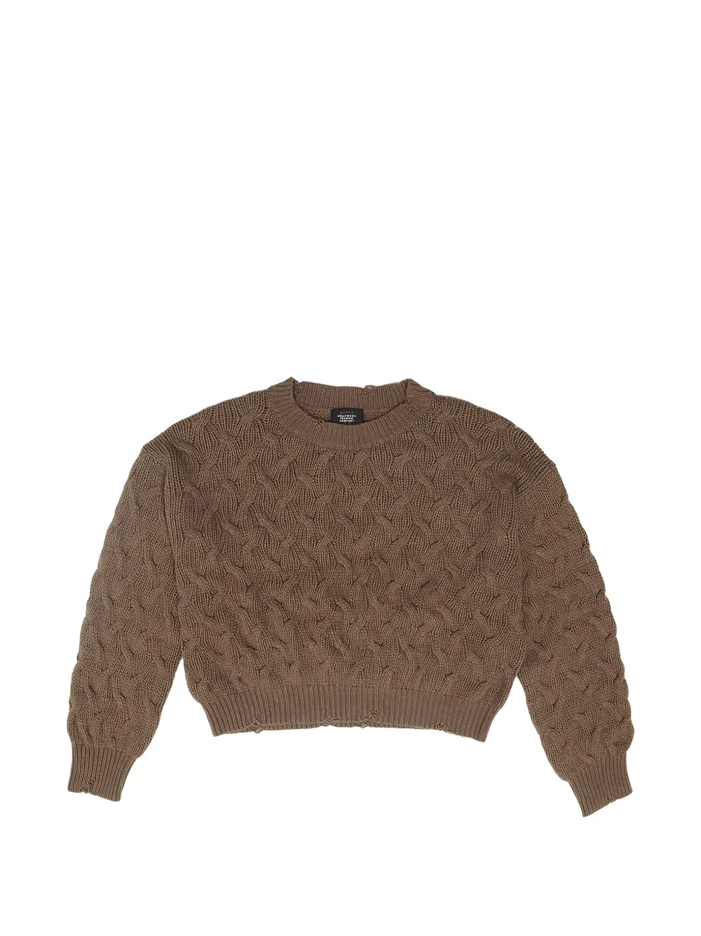 Htc Los Angeles crew-neck sweater - Marrone