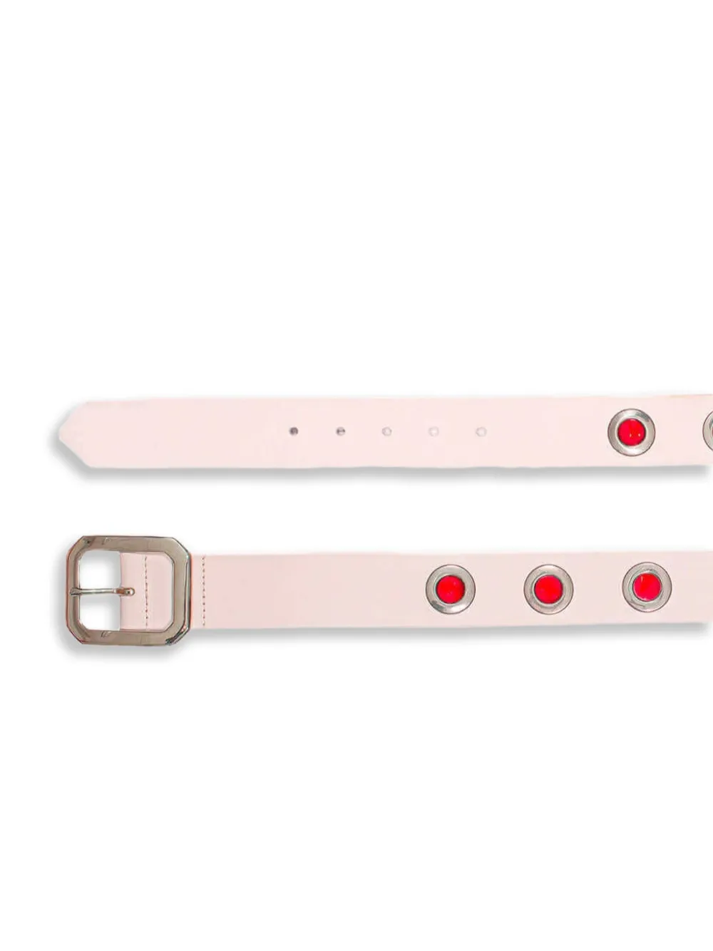 Htc Los Angeles Riem verfraaid met ringlets Wit