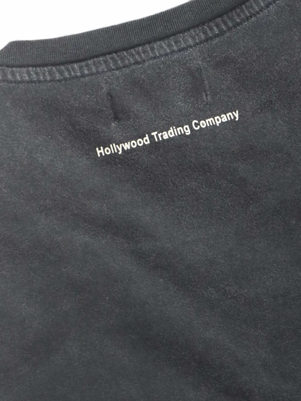 Htc Los Angeles Gerafeld T-shirt met print Zwart