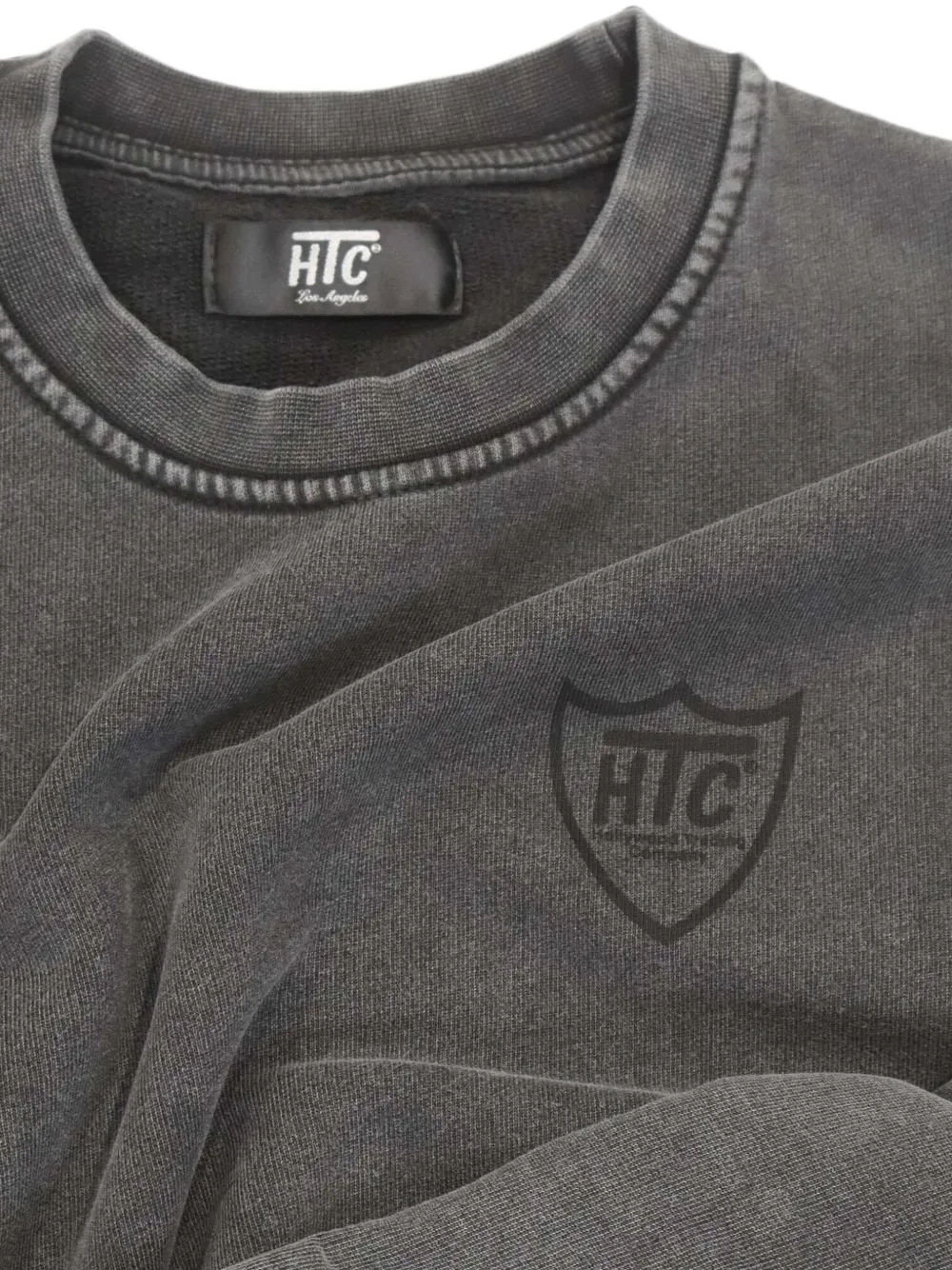 Htc Los Angeles Sweater met logoprint Grijs