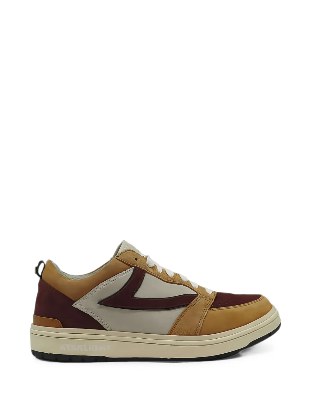 Htc Los Angeles Starlight panelled suede sneakers